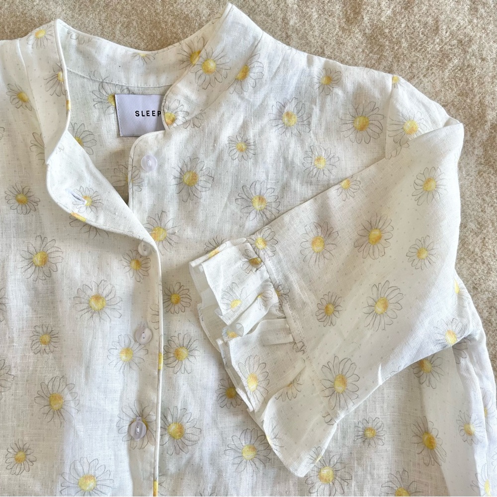 Sleeper Linen Daisy Top - image 6